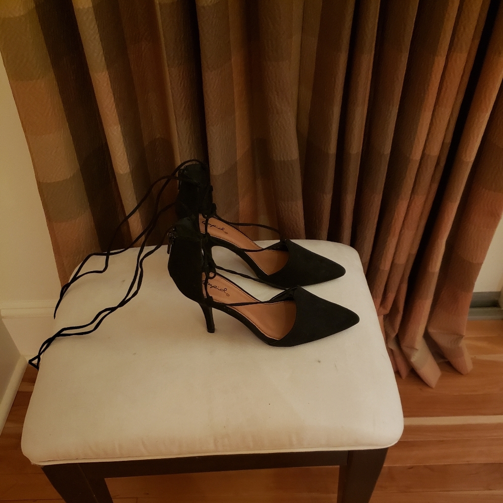 Black heels